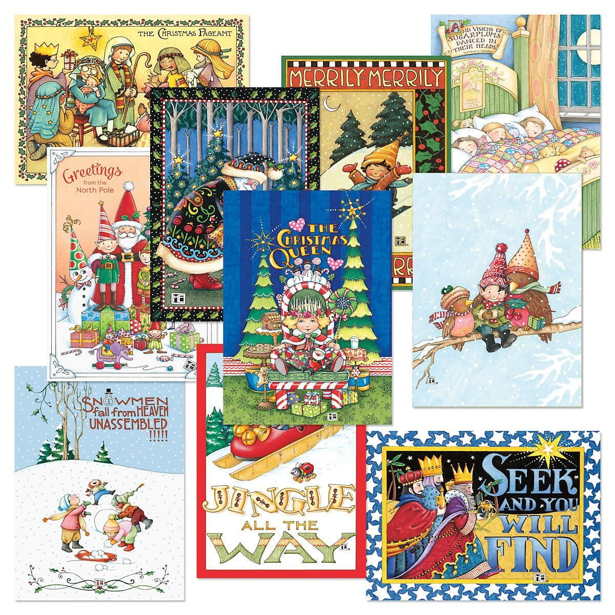 A Very Mary Christmas Kit: Engelbreit, Mary: 9780740746512