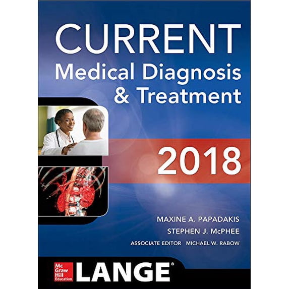 Pre-Owned Current Medical Diagnosis & Treatment 2018, 9781259861482, 1259861481, Paperback, 57 edition