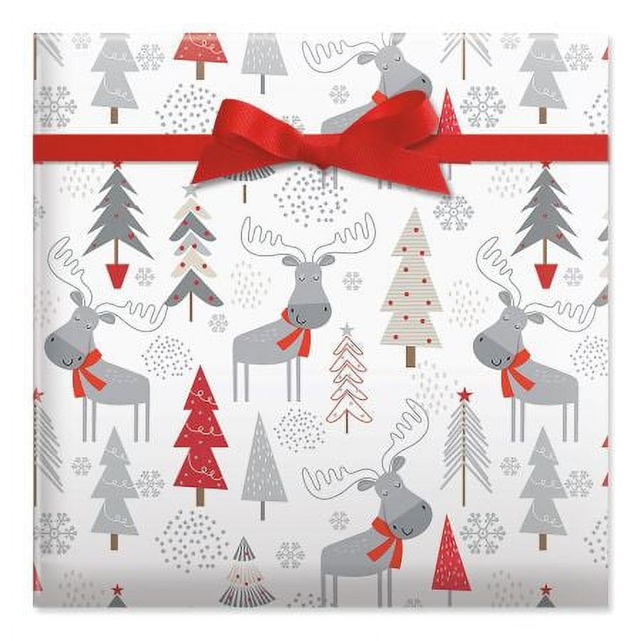Jumbo Roll Wrapping Paper - Snowflake Mosaic — Bird in Hand