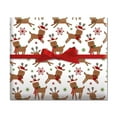 thumbnail image 1 of Current Merry Reindeer Christmas Jumbo Rolled Gift Wrap - 1 Giant Roll, 23" x 32', Tear-Resistant Wrapping, 1 of 6