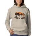 thumbnail image 1 of Current Mood Is Lazy Hoodie Women -Smartprints Designs, Female 3X-Large, 1 of 4