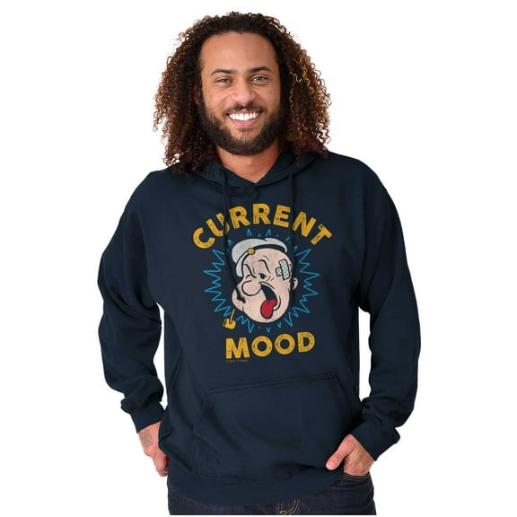 Current Mood Popeye The Sailor Man Hoodie Sweatshirt Women Men Brisco Brands S