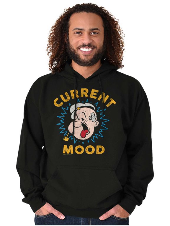 Current Mood Popeye The Sailor Man Hoodie Sweatshirt Women Men Brisco Brands X