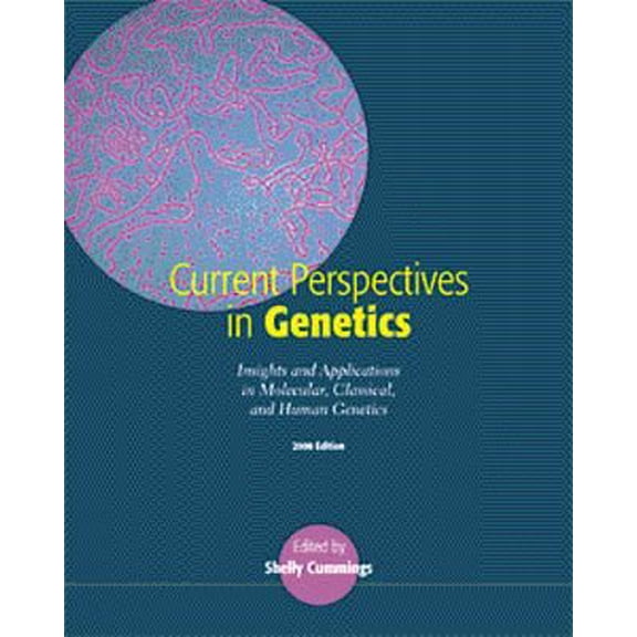 Pre-Owned Current Perspectives in Genetics 2000: Insights and Applications in Molecular, Classical, and Human Genetics (Paperback) 053425280X 9780534252809