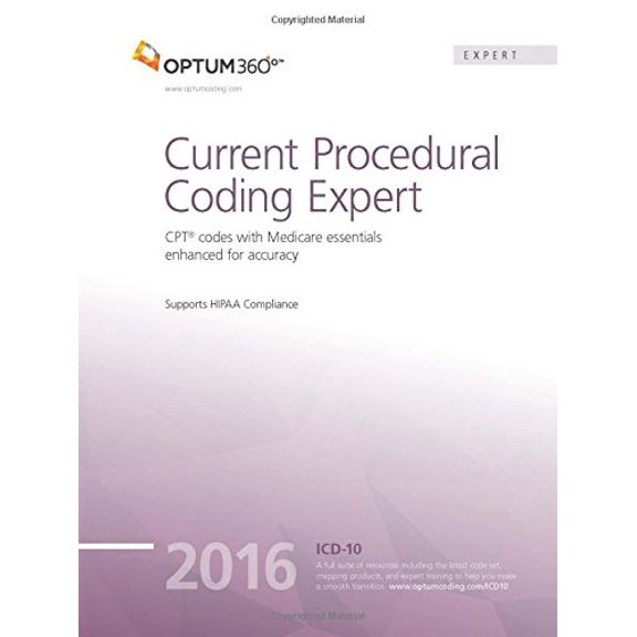 Pre-Owned Current Procedural Coding Expert 2016 (Wrap for Spiral, Wholesaler Version) (Spiral-bound) 1601518986 9781601518989