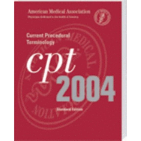 Pre-Owned CPT, Standard Edition-2004 (Softcover) (Paperback) 1579474209 9781579474201