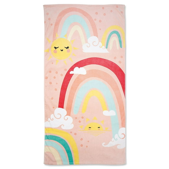 Current Rainbow Towel - Extra Large 30"x60", Beach Towel, Bath Towel
