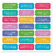 Current Scripture Quote Stickers, 1" x 2-1/2", 42 Count