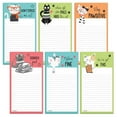 thumbnail image 1 of Current Smart Cats Shopping Pads - Set of 12 Paper Pads (6 Designs), Small Notepads, 6.5 Inches Tall, 1 of 1