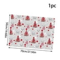 thumbnail image 1 of Current Snowflake Christmas Tree and Deer Pattern Elegance Rolled Christmas Gift Wrap Paper, Premium 27.56" x 19.68" Paper, 1 of 7