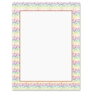 Gold & Silver Swirls Letterhead Laser & Inkjet Printer Paper, 25 Sheets ...