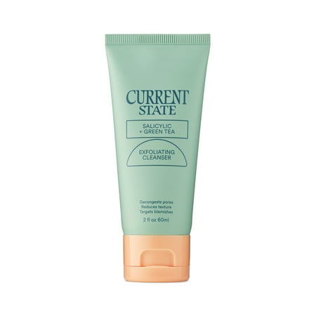 Current State Salicylic Green Tea Exfoliating Cleanser, for Acne-Prone Skin, Skincare, 2 fl oz