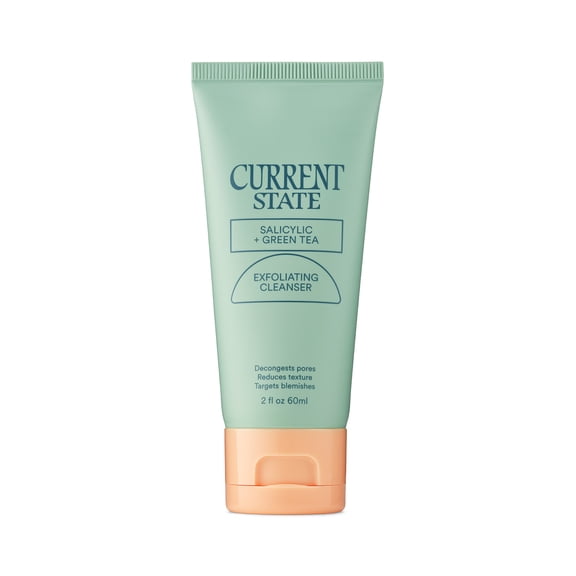 Current State Salicylic Green Tea Exfoliating Cleanser, for Acne-Prone Skin, Skincare, 2 fl oz