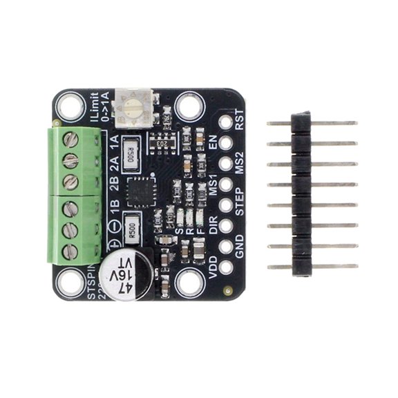 Current Stepper Motor Driver STSPIN220 Stepper Motor Driver Module 1.8V-10V STEP Control for 3D Printer Shaft