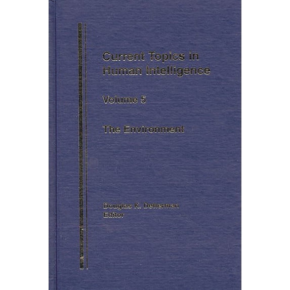Current Topics in Human Intelligence The Environment, (Hardcover)