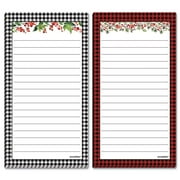 Current Snoopy™ Christmas Magnetic Memo Pads, Set of 2, 60 Sheets, 3.5" x 6.5”