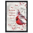 thumbnail image 1 of Current Winter Cardinal Christmas Greeting Card Set - 18 Large 5 x 7 Inch Holiday Cards, 1 of 8