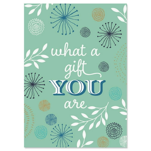 Current You're the Gift Friendship Card, Single Card with Envelope