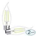 thumbnail image 1 of Current, powered by GE LED4DFCAC-GW2P LED Candle Bulb, White, 1 of 1