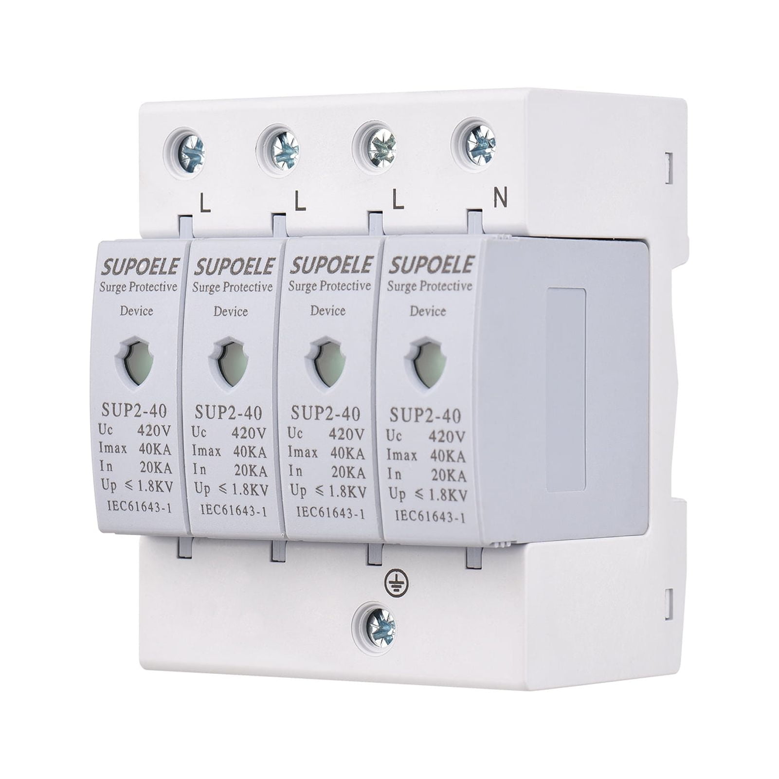 Current protector,420v 4p Arrester Thunder Proof Din 4p Arrester Thunder Proof Din Rail Mewmewcat Arrester 420v Siuke Florbela Qudai