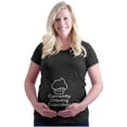 thumbnail image 1 of Currently Craving Cupcakes Expecting Women's Maternity T Shirt Tee Brisco Brands 2X, 1 of 7