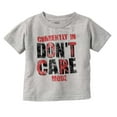 thumbnail image 1 of Currently In Dont Care Mode Funny Toddler Boy Girl T Shirt Infant Toddler Brisco Brands 18M, 1 of 6