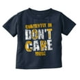 thumbnail image 1 of Currently In Dont Care Mode Funny Toddler Boy Girl T Shirt Infant Toddler Brisco Brands 5T, 1 of 6