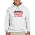 thumbnail image 1 of Currently Unsupervised Hoodie Men -GoatDeals Designs, Male Small, 1 of 4