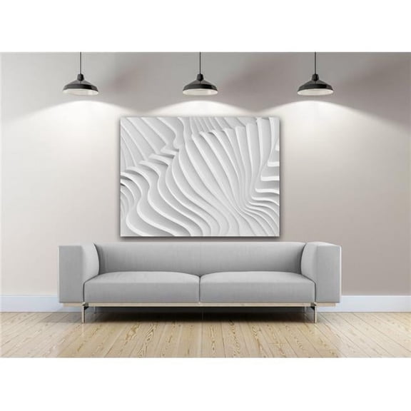Currents Abstract Canvas Art, 24 x 36 in.