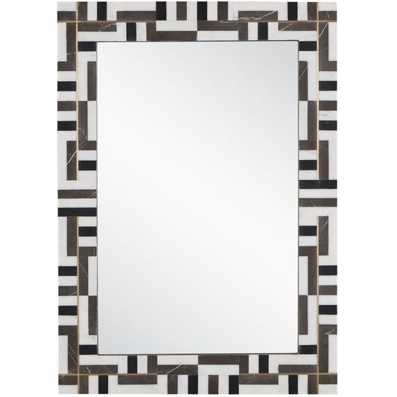 Currey And Company 1000-0138 Gentry 28-1/4" W X 39-1/2" H Rectangular Framed Accent Mirror