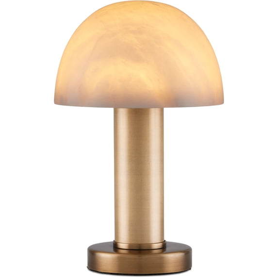 Currey And Company 6000-0989 La Gravite 11" Tall Buffet Table Lamp - Brass