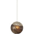 thumbnail image 1 of Currey And Company 9000-1012 Pathos 6" Wide Mini Pendant - Antique Silver / Antique Gold /, 1 of 3