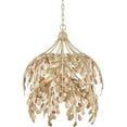 thumbnail image 1 of Currey And Company 9000-1265 Maypan 6 Light 20" Wide Pendant - Coco Cream / Natural, 1 of 6