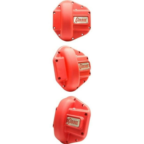 Currie 60-1005CTR Rockjock Iron Diff Cover Fits select: 2002-2005 CHEVROLET SILVERADO, 1966-2015 FORD F250