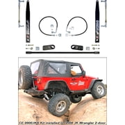 Currie CE-9900JKR Antirock Sway Bar Kit Fits 07-18 Wrangler JK