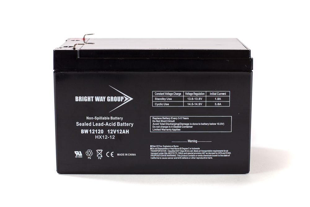 Currie Scooter Cruiser Replacement Battery by Bright Way