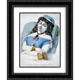 thumbnail image 1 of Currier and Ives 2x Matted 20x24 Black Ornate Framed Art Print 'Beautiful dreamer ', 1 of 2