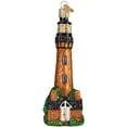 thumbnail image 1 of Old World Christmas Glass Blown Ornament for Christmas Tree, Currituck Lighthouse, 1 of 4
