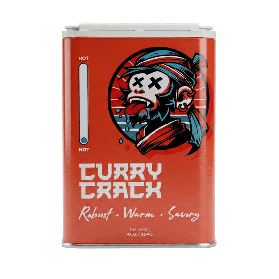 Curry Crack  Japanese Curry Spice Blend | Warm, Savory, and Addictively Smooth Seasoning for Rice, Chicken & Everything Else 4oz
