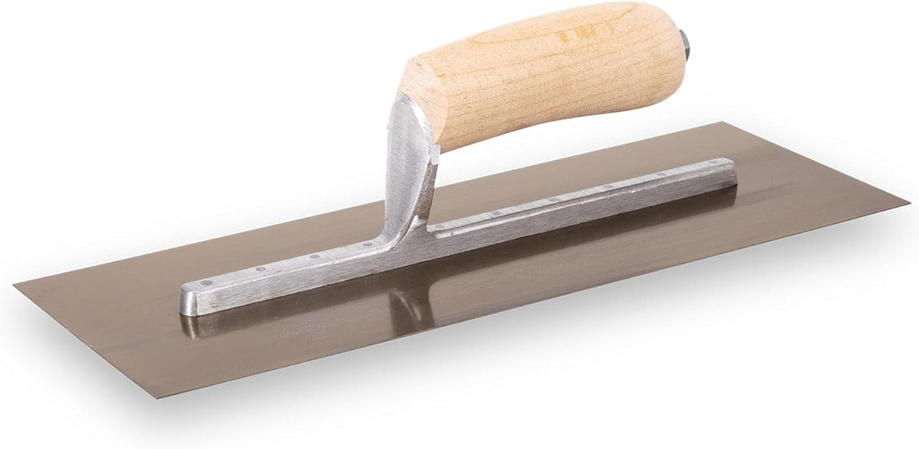 Curry Trowel, 13x5 Inches, Ideal for Plastering and EIFS, Made in the