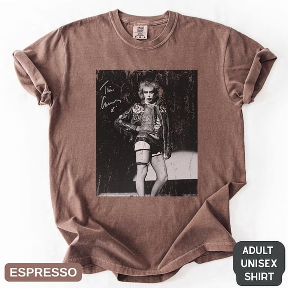 Curry Vintage Stage Portrait Retro 90s Homage Graphic T-Shirt