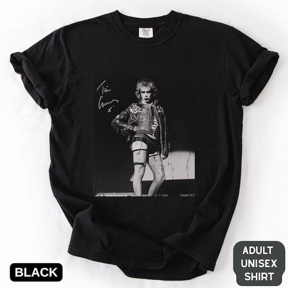 Curry Vintage Stage Portrait Retro 90s Homage Graphic T-Shirt