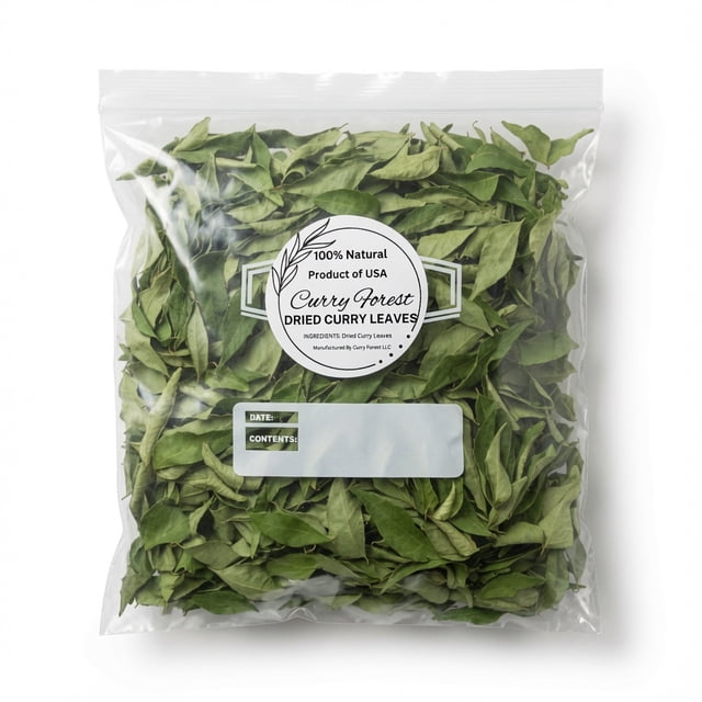 Gm Ingredients CurryForest Premium Dried Curry Leaves-100% Natural, Herbicide-Free ...