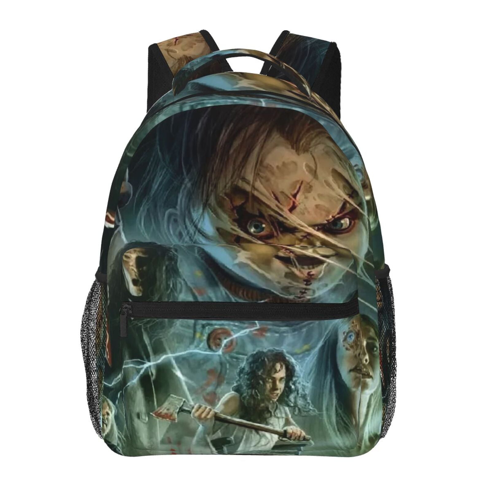 Curse Of Chucky Adjustable Laptop Backpack School Student Book Bag