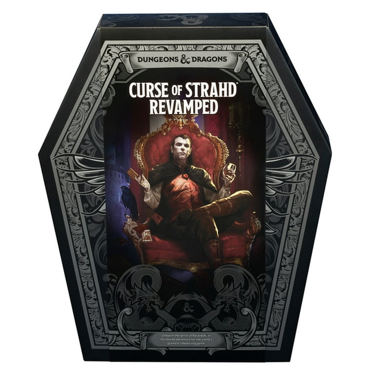 Curse of Strahd: (D&D Boxed Set) (Dungeons & Dragons) (Book) (Revamped  Premium Edition) (Paperback) 