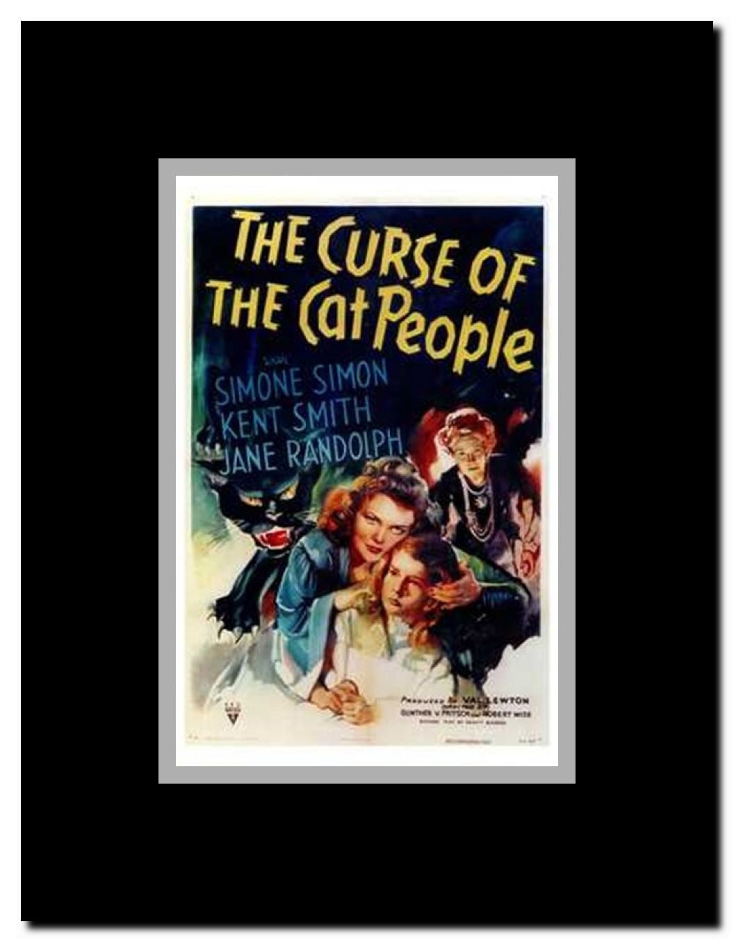 Curse of the Cat People Framed Movie Poster