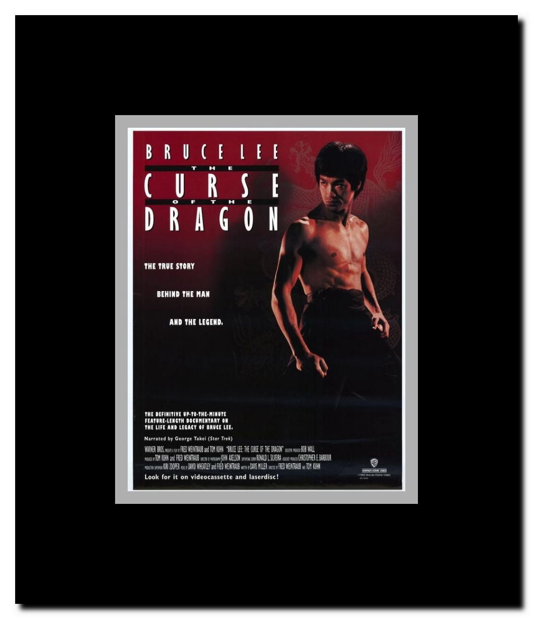 Curse of the Dragon Framed Movie Poster