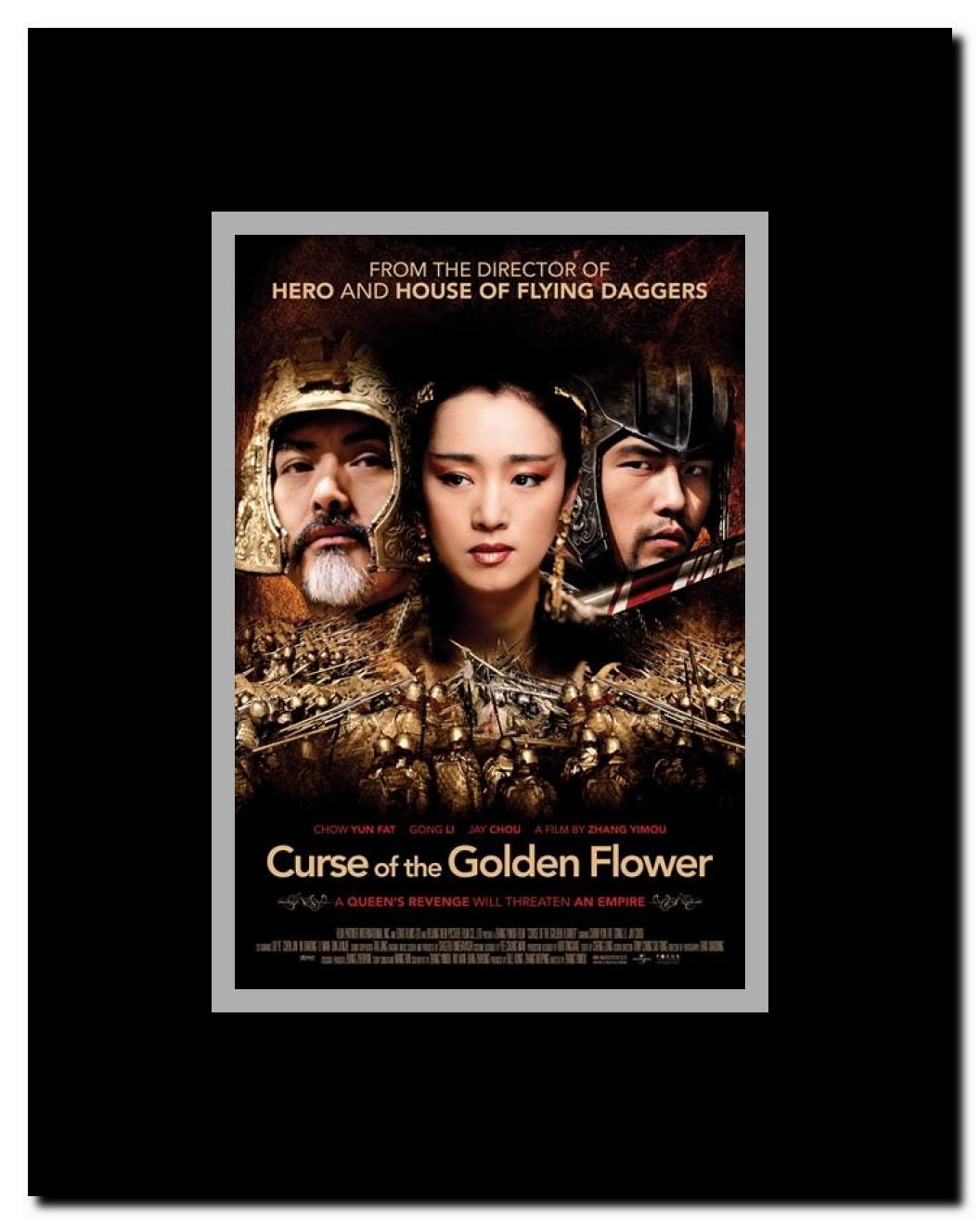 Curse of the Golden Flower Framed Movie Poster