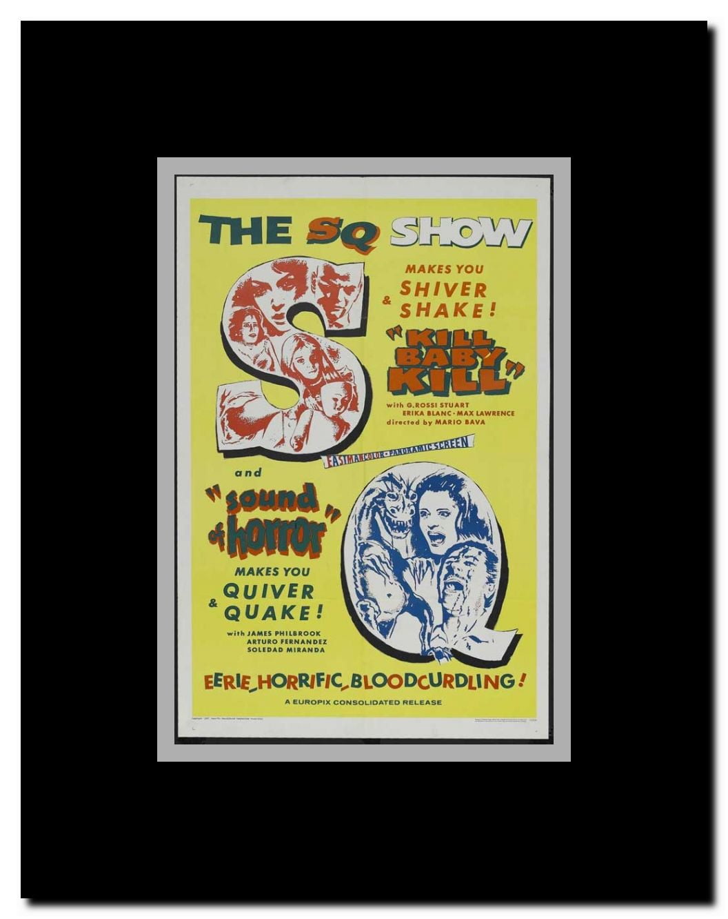 Curse of the Living Dead Framed Movie Poster