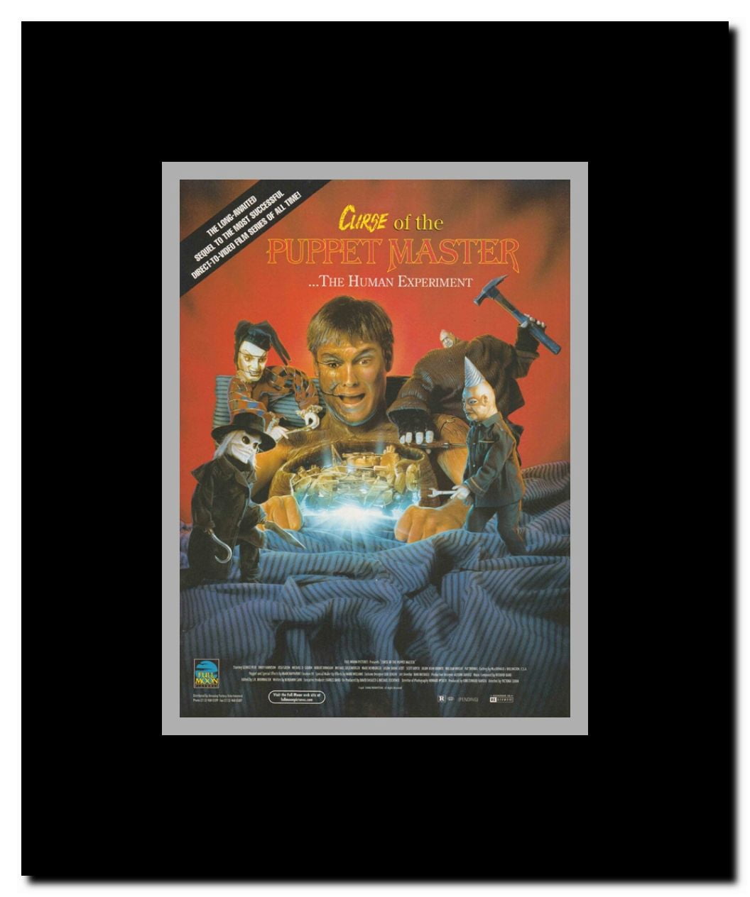 Curse of the Puppet Master Framed Movie Poster